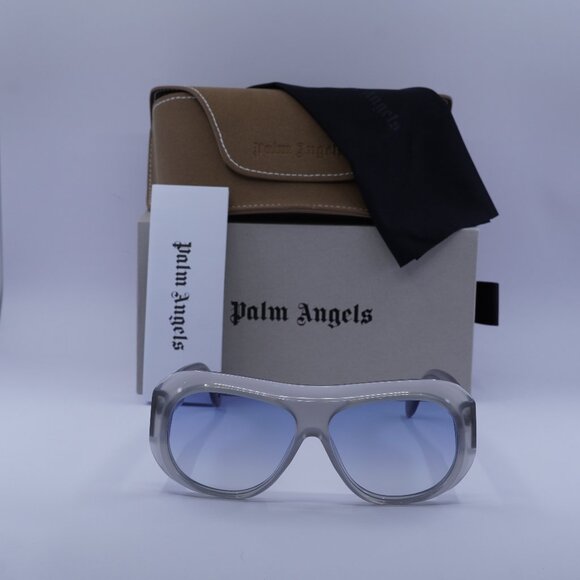 Palm Angels PERI103 ELFIN 0942 Aviator Sunglasses - Grey/Blue Gradient - Picture 2 of 9